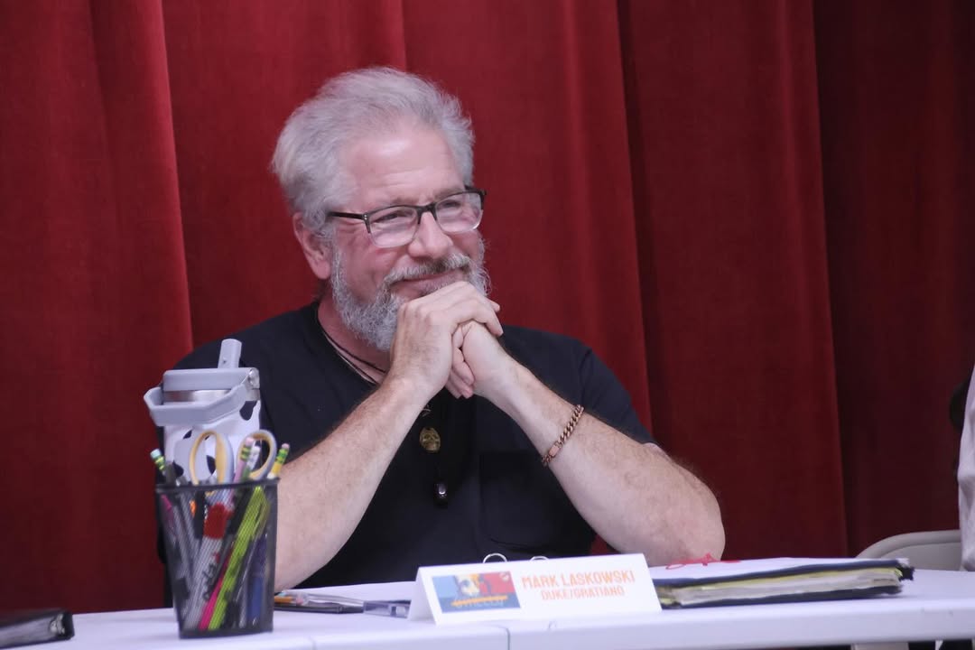 Mark Laskowski as Duke/Gratiano in Othello